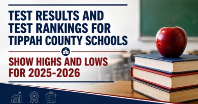 Test Results and Test Rankings for Tippah County Schools Show Highs and Lows for 2025-2026 Test Results and Test Rankings for Tippah County Schools Show Highs and Lows for 2025-2026