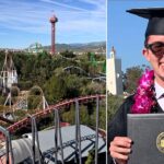 Family sues Six Flags over fatal roller coaster injury in California College grad reportedly dies in Six Flags roller coaster incident as family sues theme park