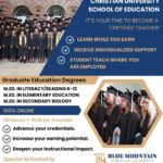 Blue Mountain Christian University highlights teacher training programs, school says Photos from Blue Mountain Christian University School of Education's post