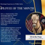 Mississippi Department of Public Safety names September employees of the month Photos from Mississippi Department of Public Safety (Official)'s post