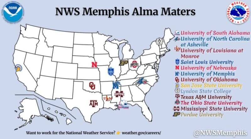 NWS Memphis Employees Come from Diverse College Backgrounds Wondering where NWS Memphis employees go to school?