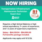Mississippi DOT seeks maintenance supervisors in DeSoto and Panola counties Photos from Mississippi Department of Transportation's post