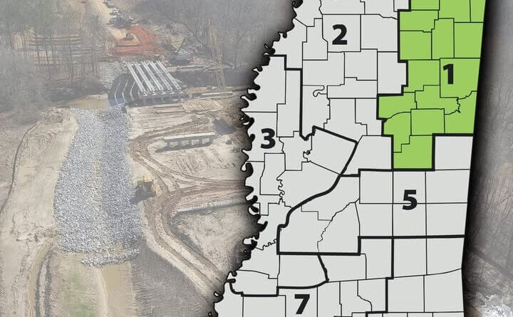 MDOT says crews reached milestones on District 1 road and bridge projects Photos from Mississippi Department of Transportation's post