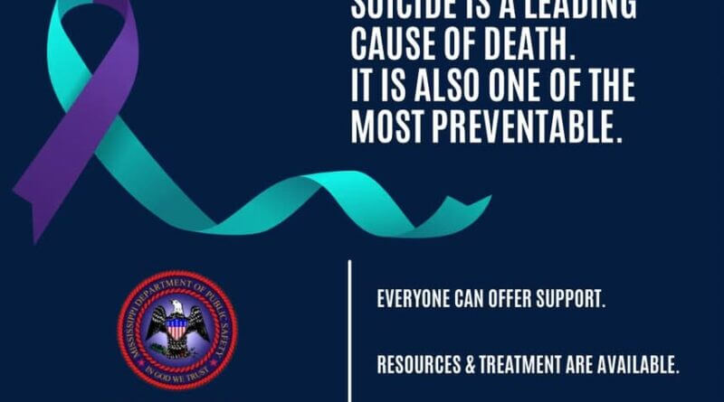 MDPS urges support for law enforcement during Suicide Prevention Month September is Suicide Prevention Month, a reminder that mental health struggles can affect anyone—inc