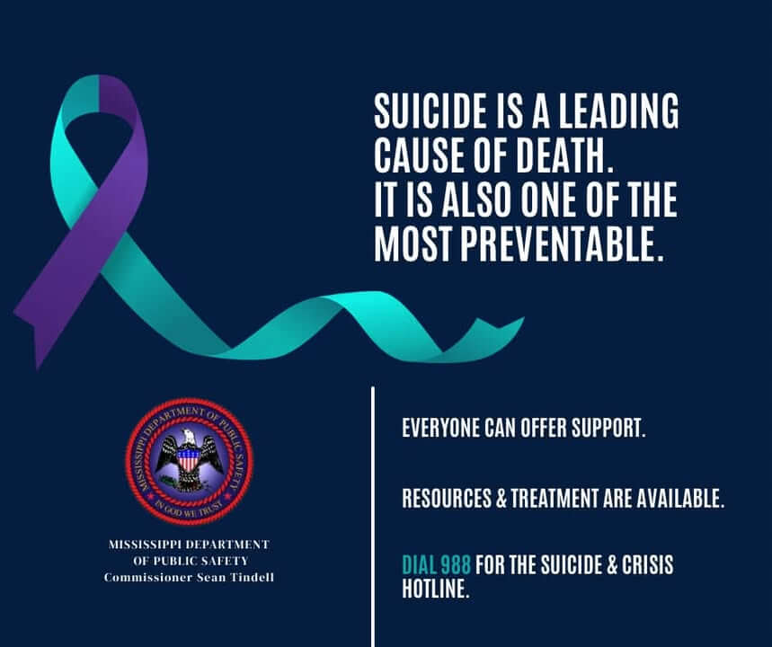 MDPS urges support for law enforcement during Suicide Prevention Month
