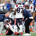 A.J. Brown exits Patriots' season opener with ankle injury Patriots' AJ Brown exits NFL season opener against Seahawks, ruled out with ankle injury
