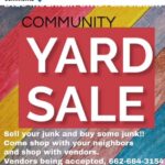 Blue Mountain community yard sale set for Sept. 19; raffle to be drawn at Family Fun Day Flyer for the Blue Mountain community yard sale on Sept. 19