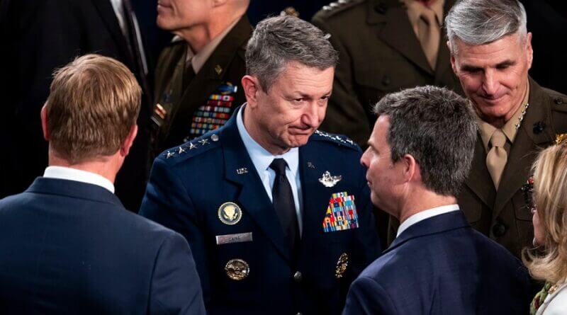 Joint Chiefs chair says military won’t be sent to polls in November Caine tells Slotkin there are no plans to send military to polls in November