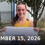Tippah County News Today, Sept. 15: Heat Advisory Ends, Supervisors Meet, Volleyball Tonight Ripley senior Jenna-Lynne Massengill smiles while holding a cross-country top-20 finisher T-shirt outside in Tippah County.