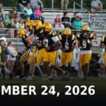 Tippah County News Today, Sept. 24: Homecoming Parade, Drier Weather, Timber Jobs Ripley Tigers football players and cheerleaders run onto the field at Tiger Stadium ahead of Homecoming week in Ripley, Mississippi.