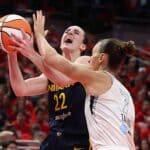 Indiana Fever force Game 3 with 99-89 win over Las Vegas Aces; Caitlin Clark posts historic double-double Caitlin Clark's technical foul sparks furious rally as Fever avoid elimination against Aces