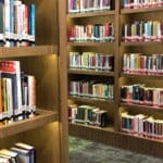 Ripley Public Library Hiring Part-Time Library Clerk Organized library shelves filled with books, illustrating the Ripley Public Library clerk job opening