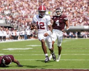 Alabama runs away from Mississippi State in second half, rolls to 56-23 win