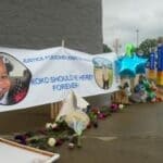 Memorial for Kohen Wiley at Senatobia Walmart after June 14 shooting A memorial to Kohen Wiley is seen outside of a Walmart in Senatobia, Mississippi, on June 18, 2026.