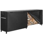 The 5 Best Firewood Racks and Log Carriers for Tippah County Firewood Season VIVOHOME 8-foot firewood rack with cover