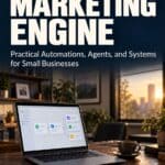 I Wrote a Book for Business Owners: The AI Marketing Engine Is Now on Kindle Cover of The AI Marketing Engine: Practical Automations, Agents, and Systems for Small Businesses by Jon Ross Myers