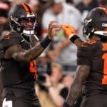 NFL fines three Browns for pretend-smoking touchdown celebration Browns players hit with fines for pretending to smoke after scoring a touchdown