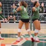 Mississippi News Report — Thu, Oct 1: Booker, Voter Deadline Mississippi Valley State volleyball players celebrate during Wednesday night's SWAC match against Jackson State.