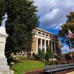 Mississippi News Report — Monday, Oct 5: Voter Deadline, Storms Exterior of the historic Alcorn County Courthouse in Corinth, Mississippi, site of the courthouse renovation