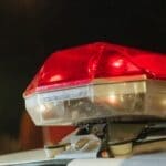 Mississippi News Report — Saturday, Oct 17: I-55 Crash, Baldwyn Arrests Police car siren light at night, illustrating a Baldwyn police arrest