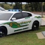 Hickory Flat Discovery Day Draws 400 for Career Fun Marshall County Sheriff patrol car on display at Hickory Flat Discovery Day
