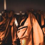 Hornsby Fire Department Lands $290K in Grants, Seeks Match Firefighter turnout gear hanging in a fire station locker room, illustrating the Hornsby Fire Department grants