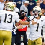 Notre Dame beats UNC 37-26 at Kenan Stadium, remains unbeaten UNC presents Notre Dame with early scare, but Fighting Irish roll in rainy conditions to remain unde