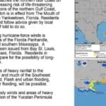 Mississippi News Report — Wed, Oct 7: Isaias Watch, I-22 Fire National Hurricane Center Tropical Storm Isaias key messages graphic as MEMA warns the storm is strengthening near the northern Gulf Coast