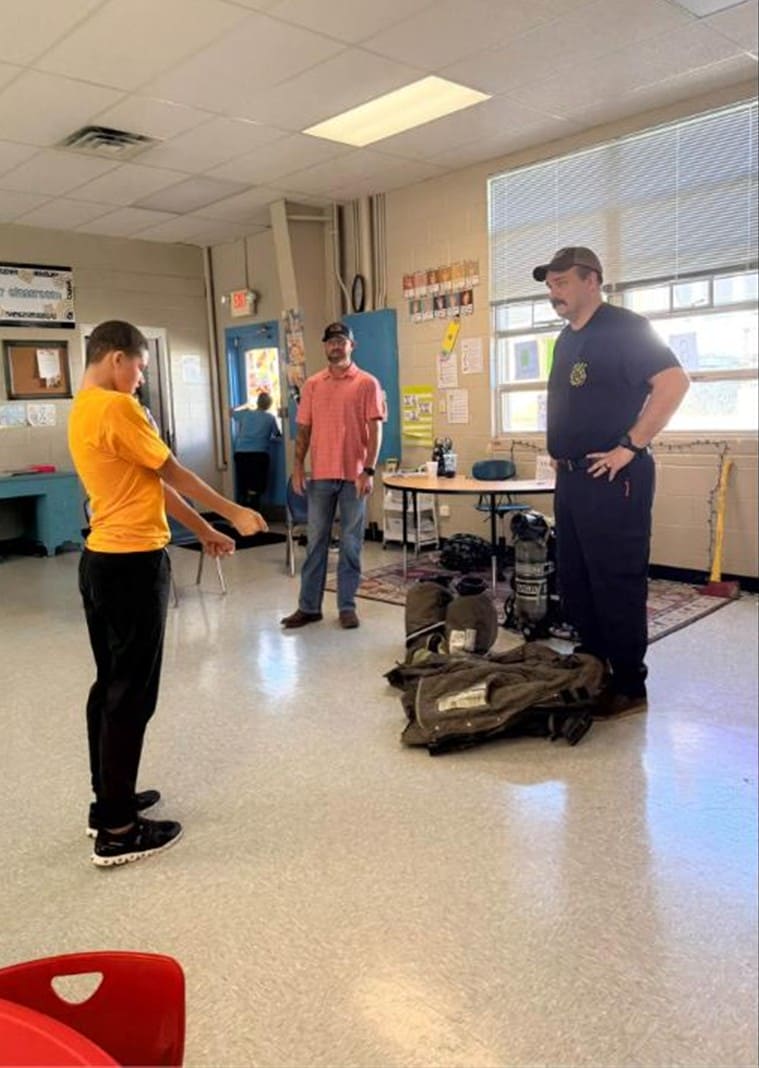 Ripley Middle School Community Helpers Week Hosts Firefighters | Tippah ...
