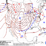 Tippah County Cold Front Friday Ends Heat, Brings Fall Chill NOAA Weather Prediction Center surface map for Friday, Oct. 16, showing the Tippah County cold front pushing through the South